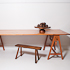 Trestle-table